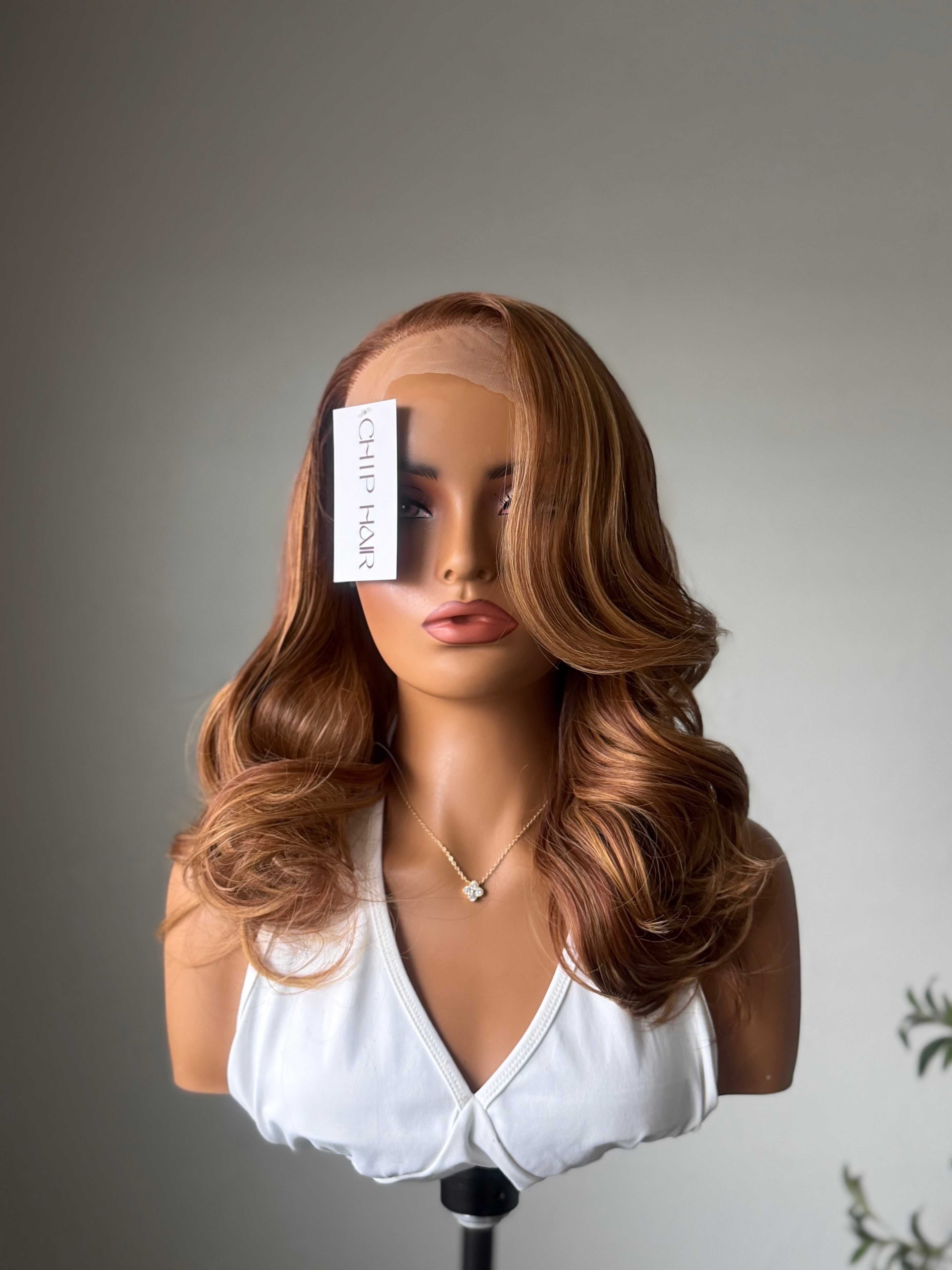 Blonde wave 18” wig