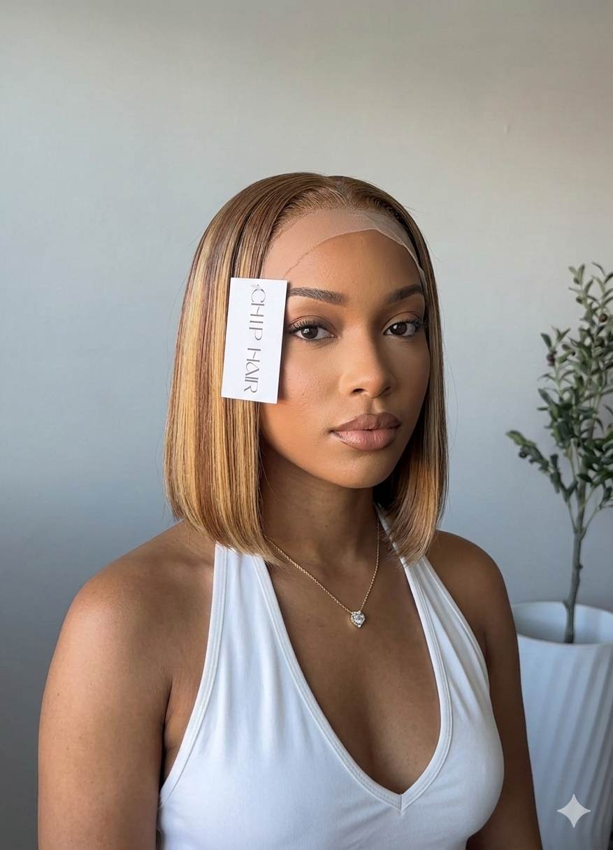 Highlight Bob wig 10”