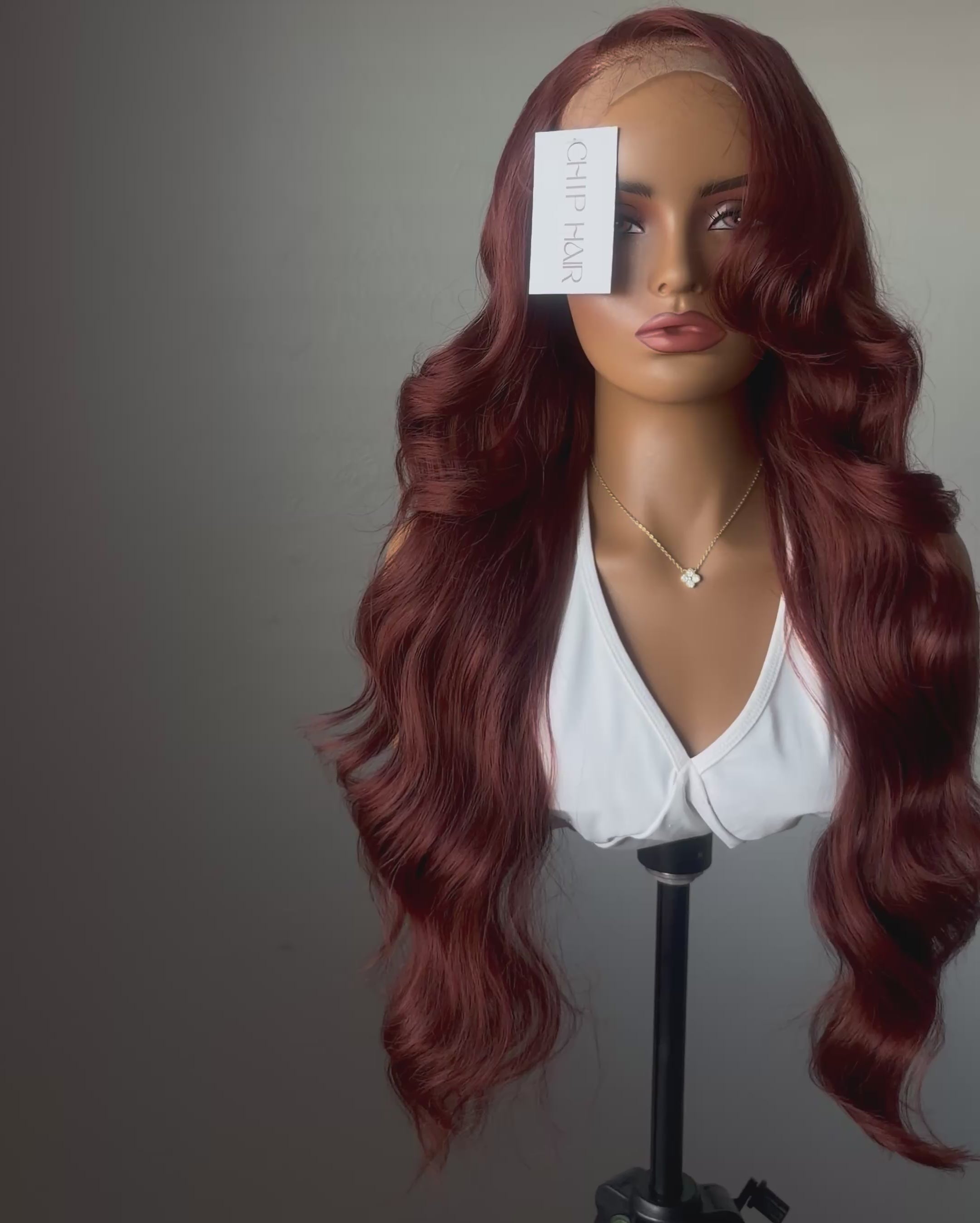 Auburn Wave 26” Wig