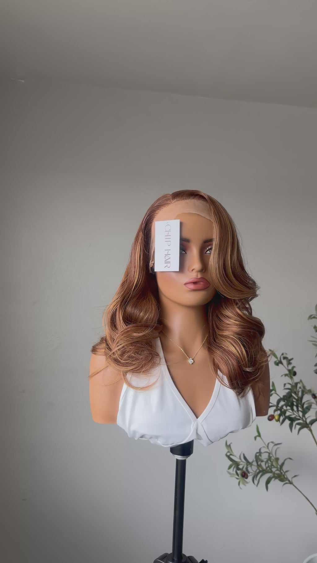 Blonde wave 18” wig