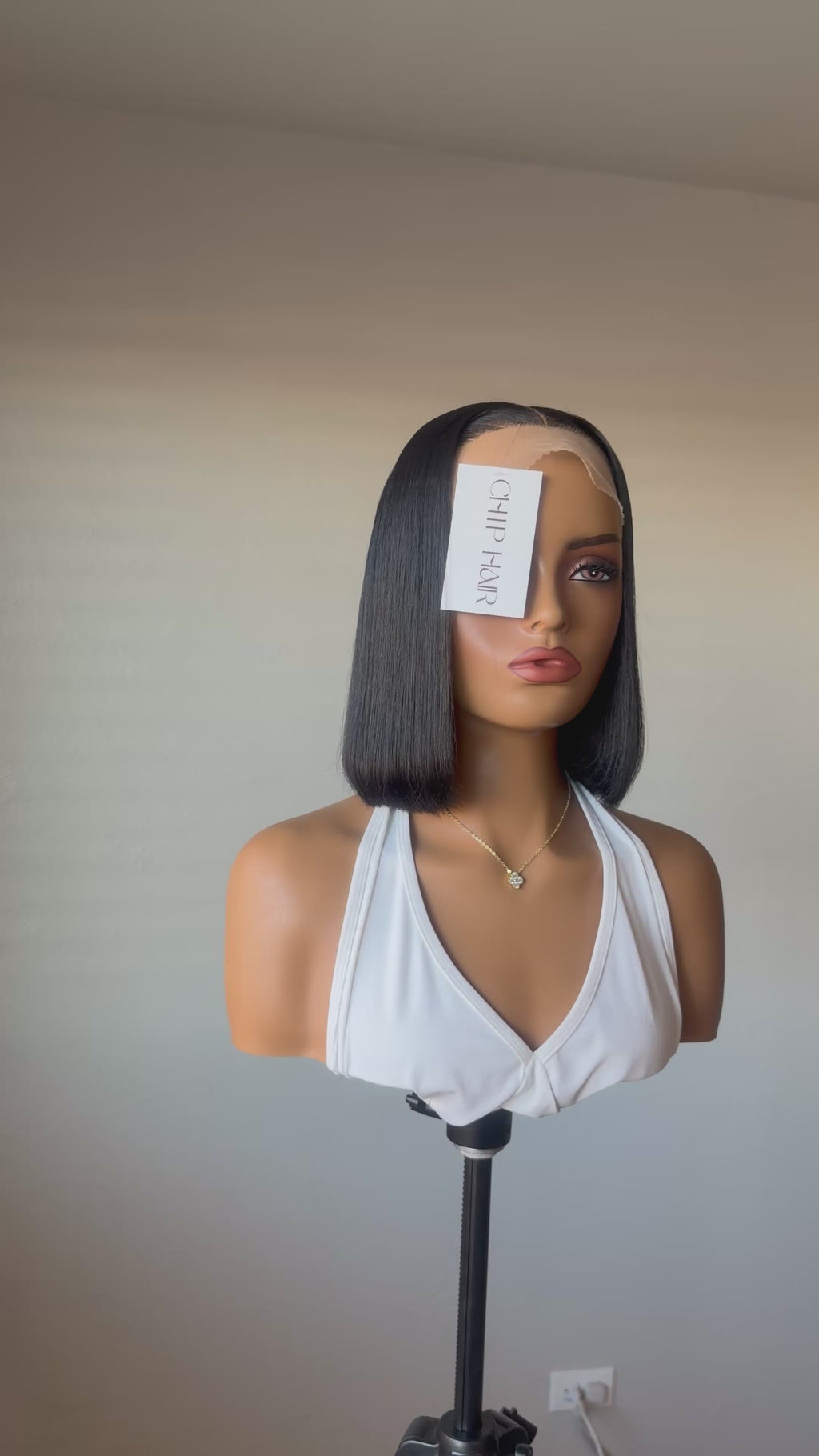 Black Bob 10” Wig